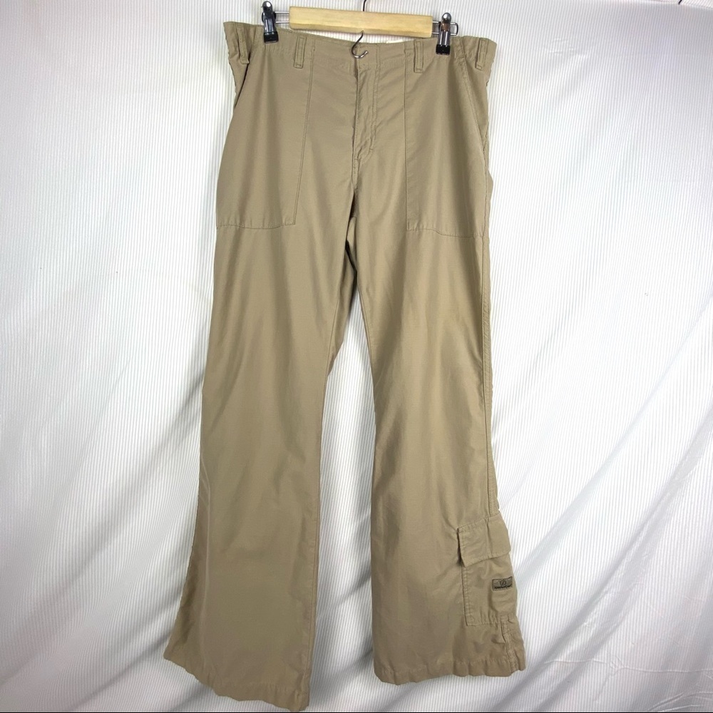 Vintage Jordache Wide Leg 90s Cargo Pants Waist 33" Size 13/14